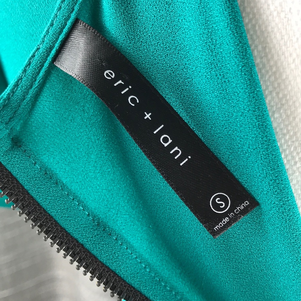 SALE 🙌🏻 Teal Peplum Eric + Lani Blouse - Picture 6 of 6
